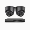 AH500 - 3K 4 Channel 2 Cameras PoE Security System, Color & IR Night Vision, F/1.6 Aperture, Human & Vehicle Detection - Image 2