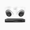 3K 4 Channel 2 Cameras PoE Security System