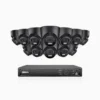 AH500 - 3K 16 Channel 12 Cameras PoE Security System, Color & IR Night Vision, F/1.6 Aperture, Human & Vehicle Detection - Image 2