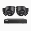 AH500 - 3K 8 Channel 4 Cameras PoE Security System, Color & IR Night Vision, F/1.6 Aperture, Human & Vehicle Detection - Image 2