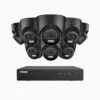 AH500 - 3K 8 Channel 8 Cameras PoE Security System, Color & IR Night Vision, F/1.6 Aperture, Human & Vehicle Detection - Image 2