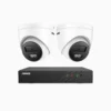 3K 8 Channel 2 Cameras PoE Security System
