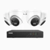 3K 8 Channel 4 Cameras PoE Security System