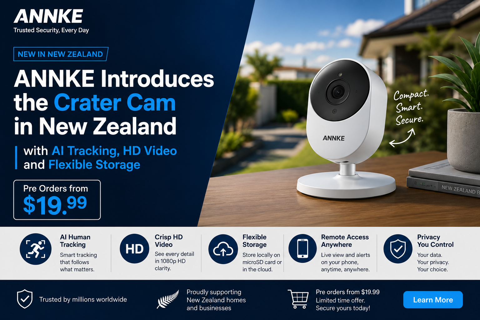 ANNKE Crater Cam - Smart security solution
