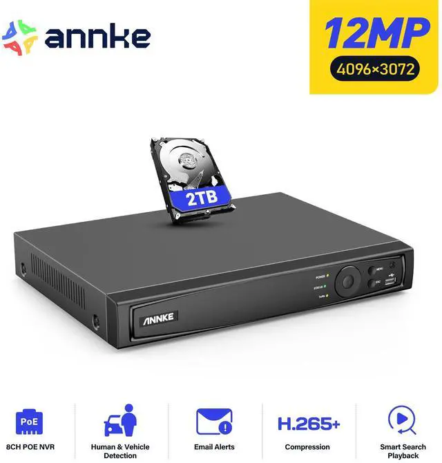 Network Video Recorders (NVR) for Advanced Surveillance | ANNKE NZ
