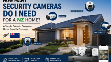 Working out how many security cameras a New Zealand home needs