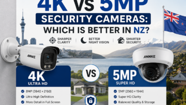 Comparison of 4K and 5MP security cameras for home security